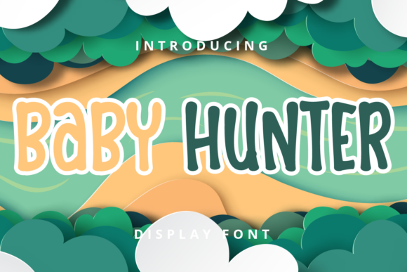 Baby Hunter: A Friendly Display Font for Thoughtful Editorial Design