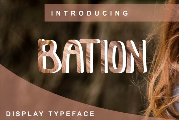 Bation: A Clean Display Font That Elevates Small Business Branding
