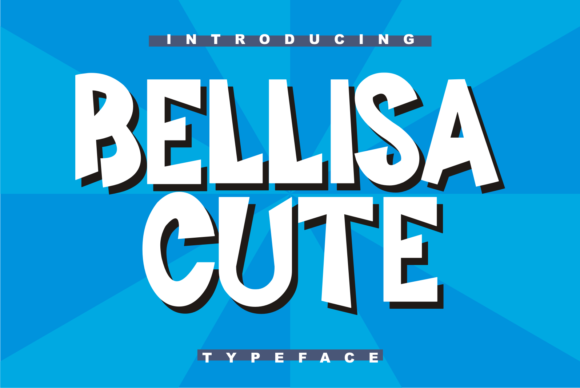 Bellisa Cute: A Bold Display Font for Modern Branding Projects