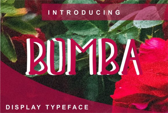 Bomba: A Dynamic Display Font for Editorial Design and Digital Publishing