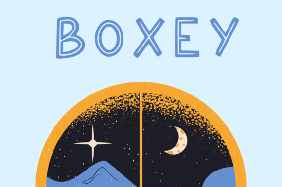 Boxey: A Versatile Display Font for Crafters and Product Makers