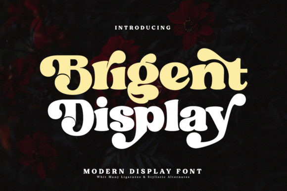 Brigent: A Bold Display Font for Editorial Impact