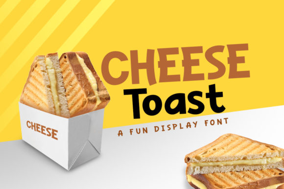Cheese Toast: A Retro Display Font for Scroll-Stopping Digital Campaigns