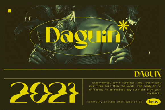 Daguin: A Bold Display Font for Modern Web and Digital Design