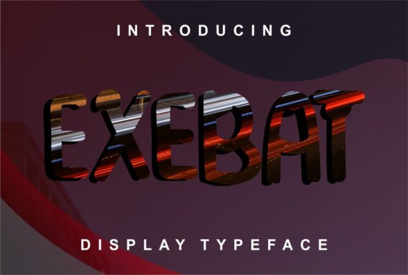 Exabat: A Clean Display Font That Elevates Brand Identity