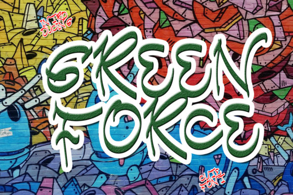 Green Force: How a Bold Display Font Transformed My Brand’s Look