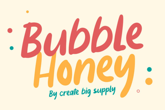 How Bubble Honey Font Can Elevate Your Small Business Branding