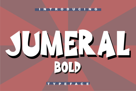 Jumeral: A Bold Display Font That Elevates Your Business Branding