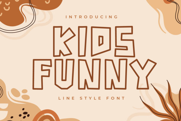 Kids Funny: A Display Font That Makes Brand Visuals Feel More Human