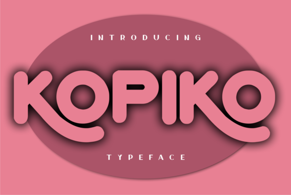 Kopiko: A Fresh Display Font for Modern Editorial Design