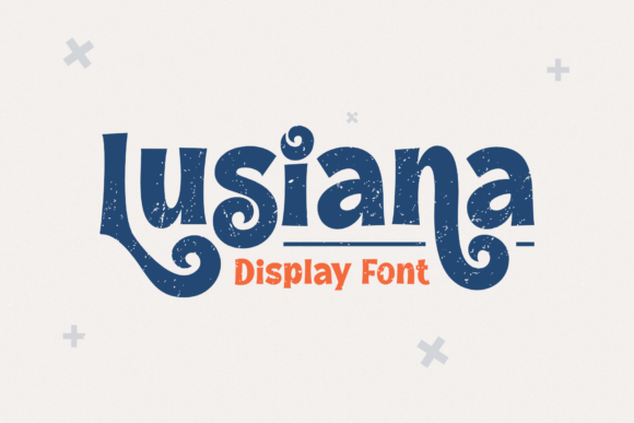 Lusiana: A Friendly Display Font for Everyday Editorial Charm