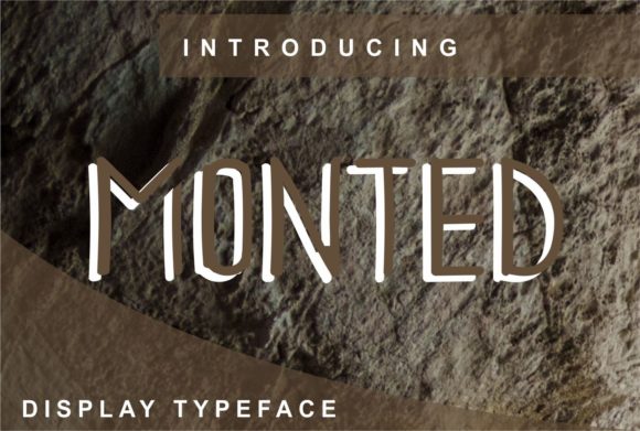 Monted: A Display Font That Elevates Campaign Visuals with Style and Clarity