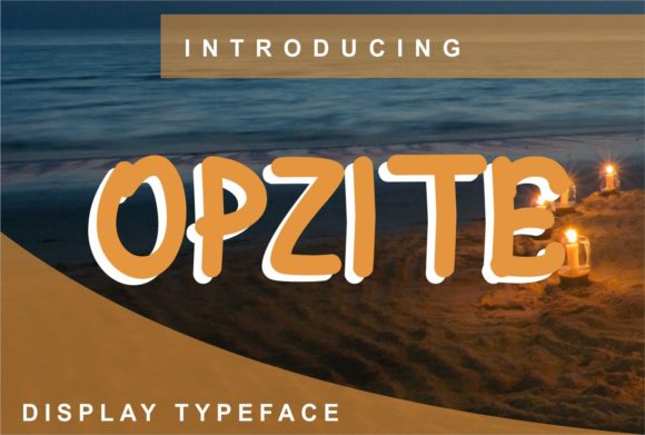 Opzite: A Display Font That Elevates Editorial Design