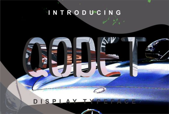 Qodet: A Display Font That Elevates Editorial Design