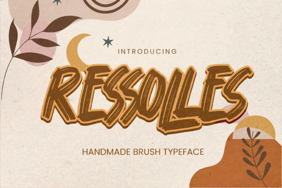 Ressolles: A Streetwise Display Font That Elevates Small Business Branding