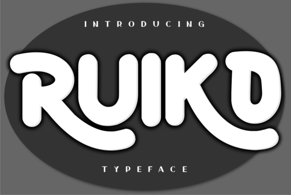 Ruiko: A Stylish Display Font for Modern Editorial Design