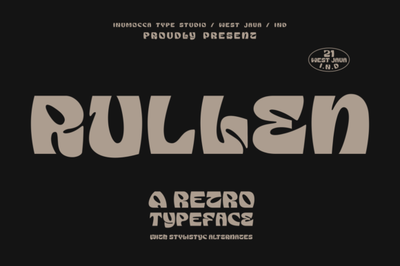 Rullen: The Retro Display Font That Elevates Small Business Branding