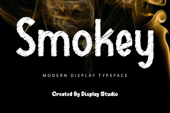 Smokey: A Display Font That Elevates Campaign Visuals with Style and Clarity