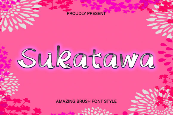 Sukatawa: A Trendy Display Font That Elevates Brand Design
