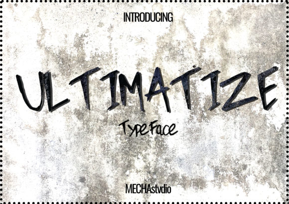 Ultimatize: The Bold Display Font That Elevates Campaign Visuals